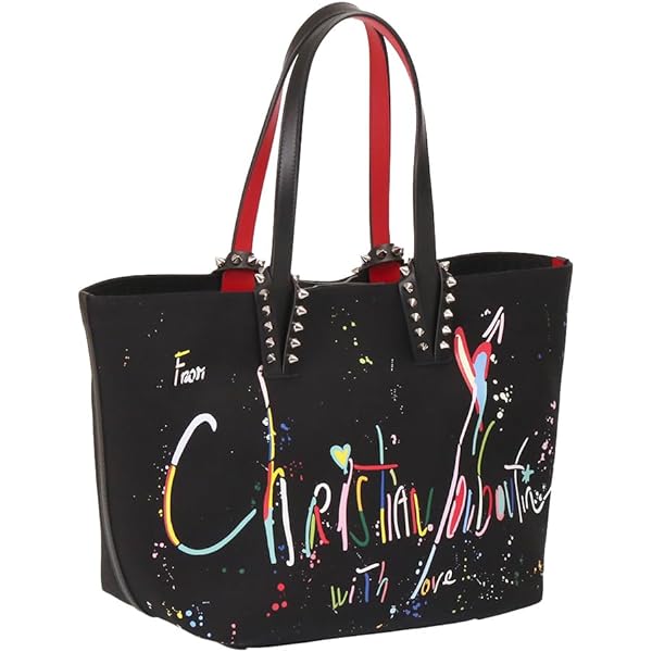 【希少‼️極美品】　クリスチャンルブタン　ボストンバッグ　キャンパス　トートバッグ Amazon | [Christian Louboutin] [クリスチャンルブタン]トート
